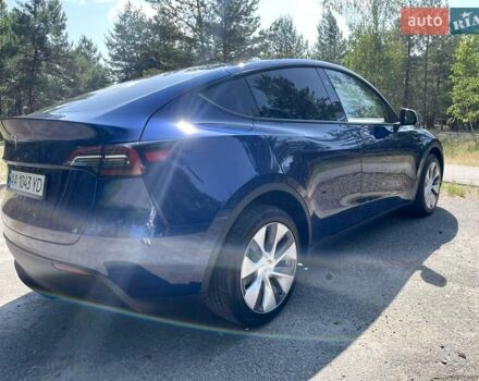 Синий Тесла Model Y, объемом двигателя 0 л и пробегом 24 тыс. км за 38800 $, фото 9 на Automoto.ua