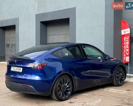 Синий Тесла Model Y, объемом двигателя 0 л и пробегом 16 тыс. км за 36999 $, фото 9 на Automoto.ua