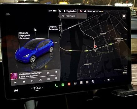 Синій Тесла Model Y, об'ємом двигуна 0 л та пробігом 9 тис. км за 48800 $, фото 20 на Automoto.ua