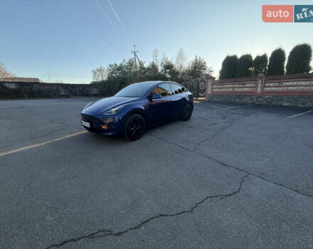 Синій Тесла Model Y, об'ємом двигуна 0 л та пробігом 1 тис. км за 34500 $, фото 1 на Automoto.ua