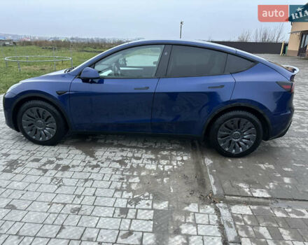 Синий Тесла Model Y, объемом двигателя 0 л и пробегом 47 тыс. км за 32000 $, фото 5 на Automoto.ua