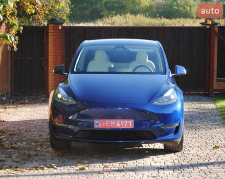 Синій Тесла Model Y, об'ємом двигуна 0 л та пробігом 24 тис. км за 26400 $, фото 7 на Automoto.ua