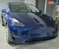Синий Тесла Model Y, объемом двигателя 0 л и пробегом 44 тыс. км за 25000 $, фото 2 на Automoto.ua