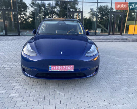 Синий Тесла Model Y, объемом двигателя 0 л и пробегом 27 тыс. км за 26500 $, фото 17 на Automoto.ua