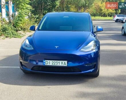 Тесла Model Y 2024 в Кривом Роге на Automoto.ua Синий Тесла Model Y, объемом двигателя 0 л и пробегом 18 тыс. км за 32000 $, фото 10 на Automoto.ua