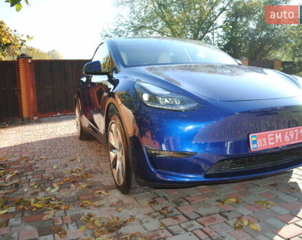 Синій Тесла Model Y, об'ємом двигуна 0 л та пробігом 24 тис. км за 26400 $, фото 26 на Automoto.ua