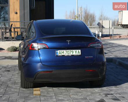 Синий Тесла Model Y, объемом двигателя 0 л и пробегом 19 тыс. км за 33900 $, фото 4 на Automoto.ua
