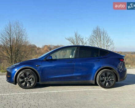 Синий Тесла Model Y, объемом двигателя 0 л и пробегом 10 тыс. км за 32500 $, фото 24 на Automoto.ua