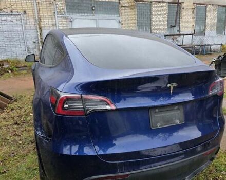 Синий Тесла Model Y, объемом двигателя 0 л и пробегом 106 тыс. км за 20400 $, фото 1 на Automoto.ua