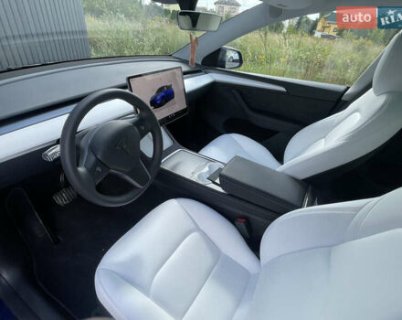 Синий Тесла Model Y, объемом двигателя 0 л и пробегом 6 тыс. км за 31900 $, фото 7 на Automoto.ua