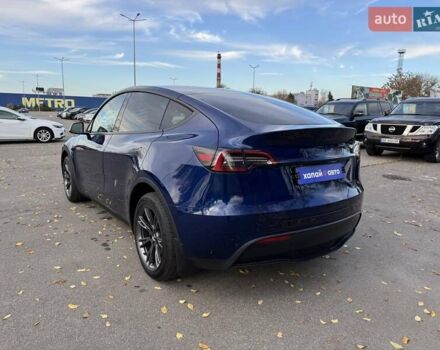 Синий Тесла Model Y, объемом двигателя 0 л и пробегом 8 тыс. км за 31900 $, фото 6 на Automoto.ua
