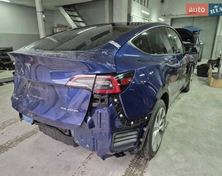 Синий Тесла Model Y, объемом двигателя 0 л и пробегом 44 тыс. км за 25000 $, фото 7 на Automoto.ua