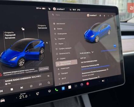 Тесла Model Y 2024 в Чернигове на Automoto.ua Синий Тесла Model Y, объемом двигателя 0 л и пробегом 6 тыс. км за 31800 $, фото 23 на Automoto.ua