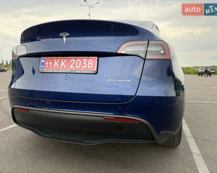 Синий Тесла Model Y, объемом двигателя 0 л и пробегом 7 тыс. км за 34900 $, фото 7 на Automoto.ua