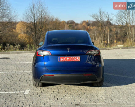 Синий Тесла Model Y, объемом двигателя 0 л и пробегом 10 тыс. км за 32500 $, фото 40 на Automoto.ua