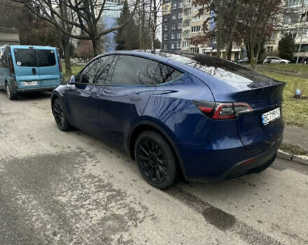 Синій Тесла Model Y, об'ємом двигуна 0 л та пробігом 38 тис. км за 25500 $, фото 3 на Automoto.ua
