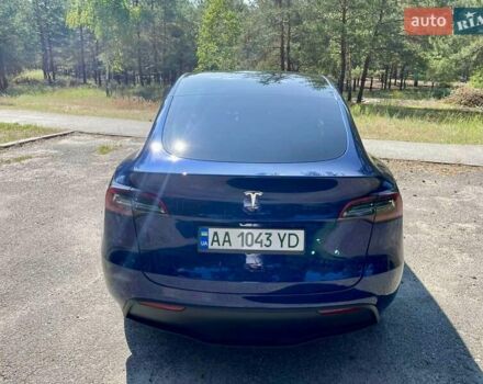Синий Тесла Model Y, объемом двигателя 0 л и пробегом 24 тыс. км за 38800 $, фото 8 на Automoto.ua