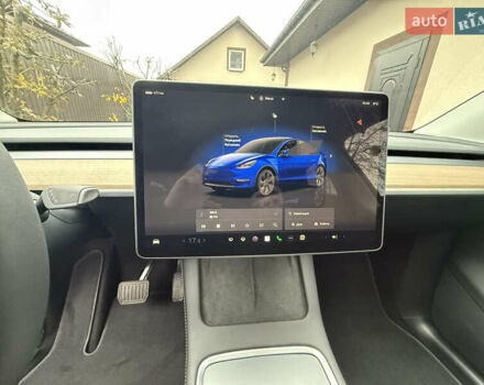 Синий Тесла Model Y, объемом двигателя 0 л и пробегом 9 тыс. км за 28900 $, фото 11 на Automoto.ua