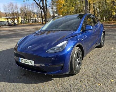 Синій Тесла Model Y, об'ємом двигуна 0 л та пробігом 5 тис. км за 35000 $, фото 7 на Automoto.ua