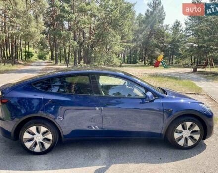 Синий Тесла Model Y, объемом двигателя 0 л и пробегом 24 тыс. км за 38800 $, фото 11 на Automoto.ua