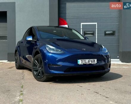 Синий Тесла Model Y, объемом двигателя 0 л и пробегом 16 тыс. км за 29999 $, фото 1 на Automoto.ua