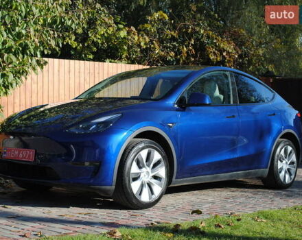 Синій Тесла Model Y, об'ємом двигуна 0 л та пробігом 24 тис. км за 26400 $, фото 9 на Automoto.ua