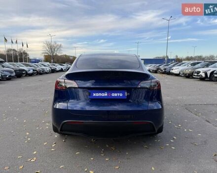 Синий Тесла Model Y, объемом двигателя 0 л и пробегом 8 тыс. км за 31900 $, фото 5 на Automoto.ua