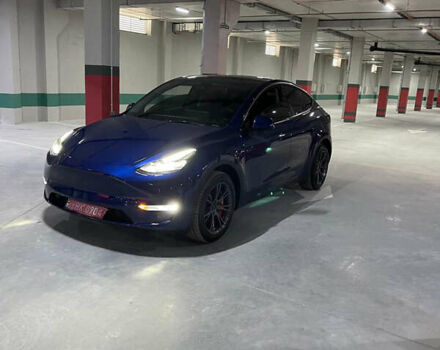 Синій Тесла Model Y, об'ємом двигуна 0 л та пробігом 30 тис. км за 29800 $, фото 3 на Automoto.ua