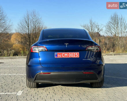 Синий Тесла Model Y, объемом двигателя 0 л и пробегом 10 тыс. км за 32500 $, фото 41 на Automoto.ua