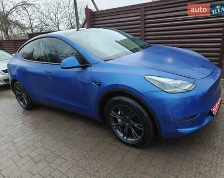 Синій Тесла Model Y, об'ємом двигуна 0 л та пробігом 14 тис. км за 29800 $, фото 4 на Automoto.ua