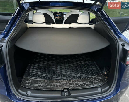 Синий Тесла Model Y, объемом двигателя 0 л и пробегом 47 тыс. км за 32000 $, фото 18 на Automoto.ua