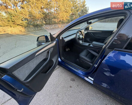 Синій Тесла Model Y, об'ємом двигуна 0 л та пробігом 1 тис. км за 34500 $, фото 12 на Automoto.ua
