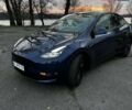 Синий Тесла Model Y, объемом двигателя 0 л и пробегом 43 тыс. км за 27500 $, фото 1 на Automoto.ua