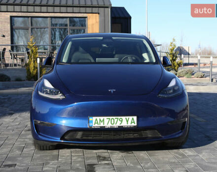 Синий Тесла Model Y, объемом двигателя 0 л и пробегом 19 тыс. км за 33900 $, фото 9 на Automoto.ua