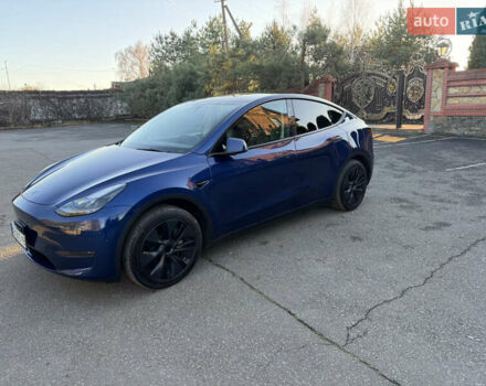 Синій Тесла Model Y, об'ємом двигуна 0 л та пробігом 1 тис. км за 34500 $, фото 25 на Automoto.ua