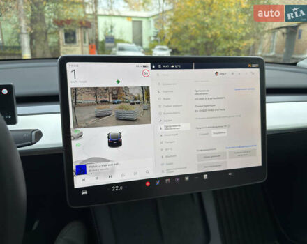 Синий Тесла Model Y, объемом двигателя 0 л и пробегом 22 тыс. км за 37707 $, фото 3 на Automoto.ua