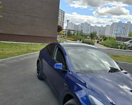 Синий Тесла Model Y, объемом двигателя 0 л и пробегом 5 тыс. км за 35000 $, фото 20 на Automoto.ua