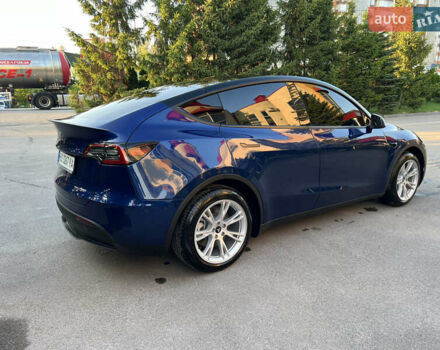 Синий Тесла Model Y, объемом двигателя 0 л и пробегом 13 тыс. км за 29500 $, фото 7 на Automoto.ua