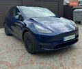Синий Тесла Model Y, объемом двигателя 0 л и пробегом 40 тыс. км за 29800 $, фото 1 на Automoto.ua
