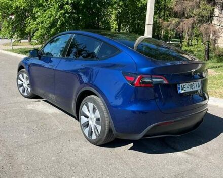Синий Тесла Model Y, объемом двигателя 0 л и пробегом 19 тыс. км за 33900 $, фото 15 на Automoto.ua