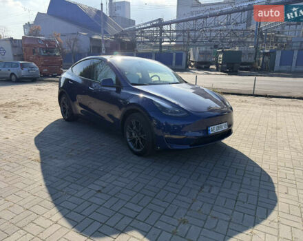 Синий Тесла Model Y, объемом двигателя 0 л и пробегом 12 тыс. км за 31500 $, фото 1 на Automoto.ua