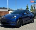 Синий Тесла Model Y, объемом двигателя 0 л и пробегом 36 тыс. км за 29500 $, фото 1 на Automoto.ua