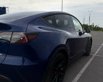 Синий Тесла Model Y, объемом двигателя 0 л и пробегом 7 тыс. км за 34900 $, фото 6 на Automoto.ua