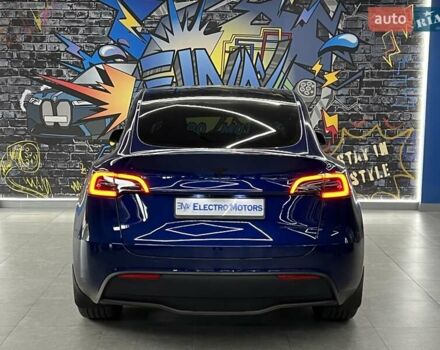 Синий Тесла Model Y, объемом двигателя 0 л и пробегом 8 тыс. км за 34199 $, фото 13 на Automoto.ua