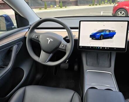 Синий Тесла Model Y, объемом двигателя 0 л и пробегом 5 тыс. км за 35000 $, фото 6 на Automoto.ua