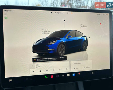 Синий Тесла Model Y, объемом двигателя 0 л и пробегом 9 тыс. км за 28900 $, фото 6 на Automoto.ua