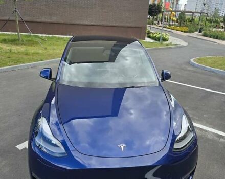Синий Тесла Model Y, объемом двигателя 0 л и пробегом 5 тыс. км за 35000 $, фото 21 на Automoto.ua