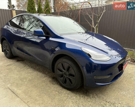 Синий Тесла Model Y, объемом двигателя 0 л и пробегом 9 тыс. км за 28900 $, фото 7 на Automoto.ua