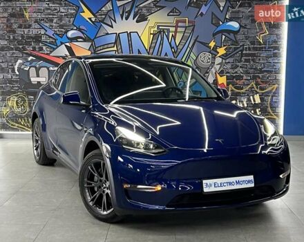 Синий Тесла Model Y, объемом двигателя 0 л и пробегом 8 тыс. км за 34199 $, фото 5 на Automoto.ua