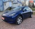 Синий Тесла Model Y, объемом двигателя 0 л и пробегом 12 тыс. км за 28500 $, фото 2 на Automoto.ua